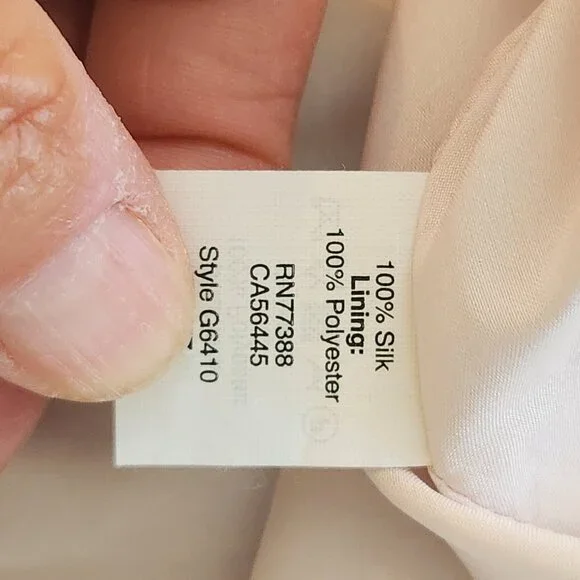 Madewell Silk off the Shoulder Cold Shoulder Dress Paisley Floral - Picture 11 of 12